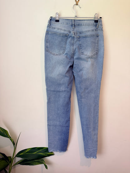 Brand Unknown Size S Waist 64cm Light-Wash Denim Jeans