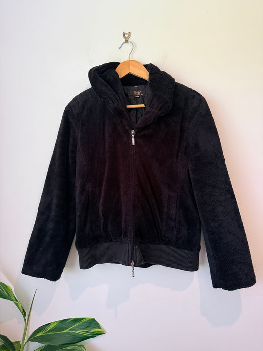 Veeko Size 38 (170/88A) Faux Fur Zip-Up Jacket