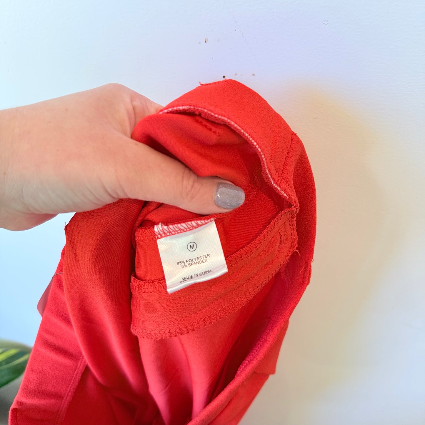 Fashion Nova BNWT Size M Red Dress Slack Pants