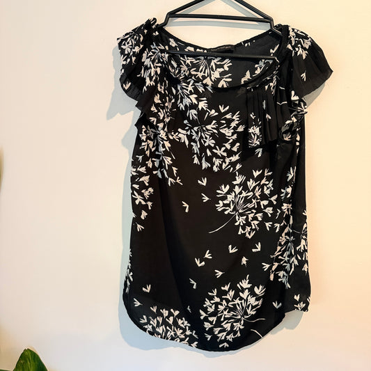 Banana Republic Size M/M | 44/90cm Short Sleeve Chiffon Top