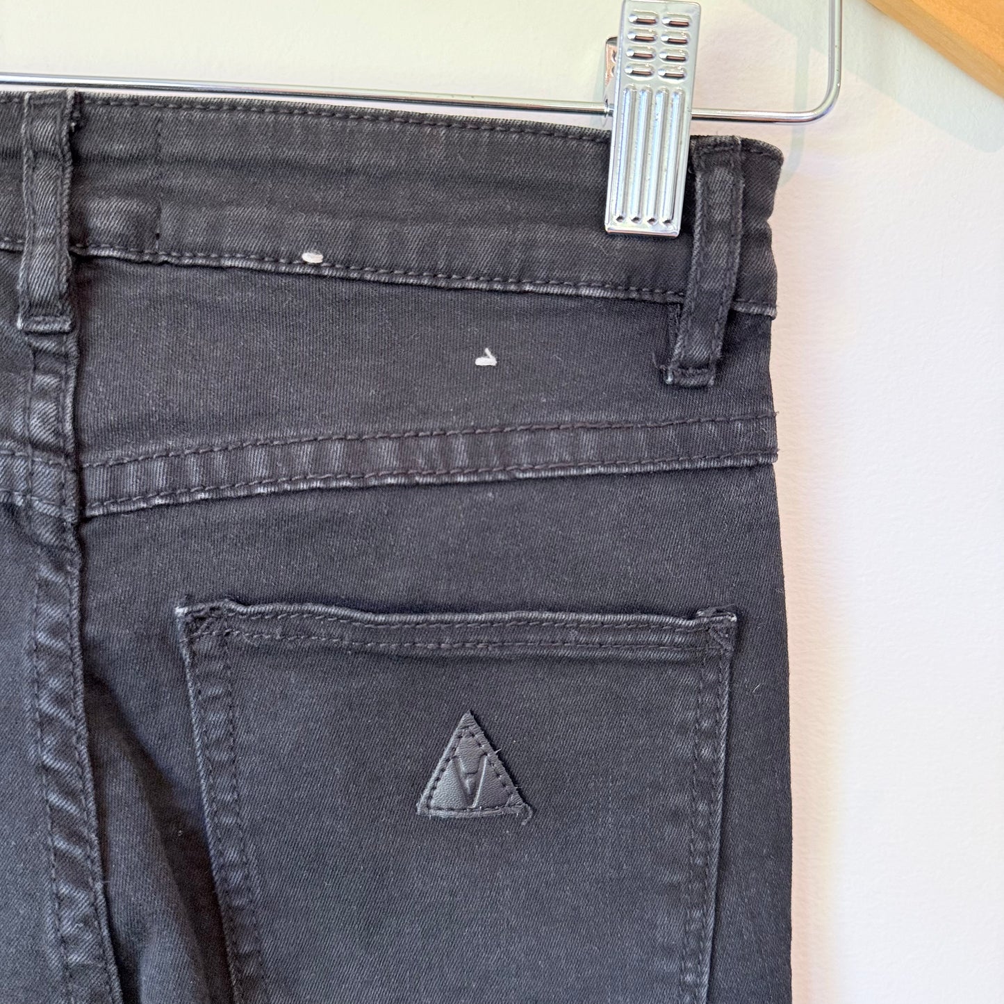 Abrand Jeans Size 6/24 Black High Skinny Jeans