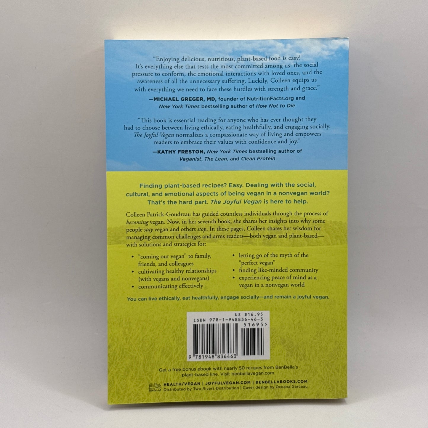 The Joyful Vegan by Colleen Patrick-Goudreau