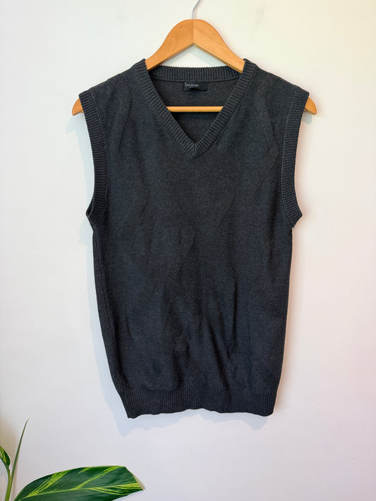 Jacques Mirrelli Size S Knit Sweater Vest