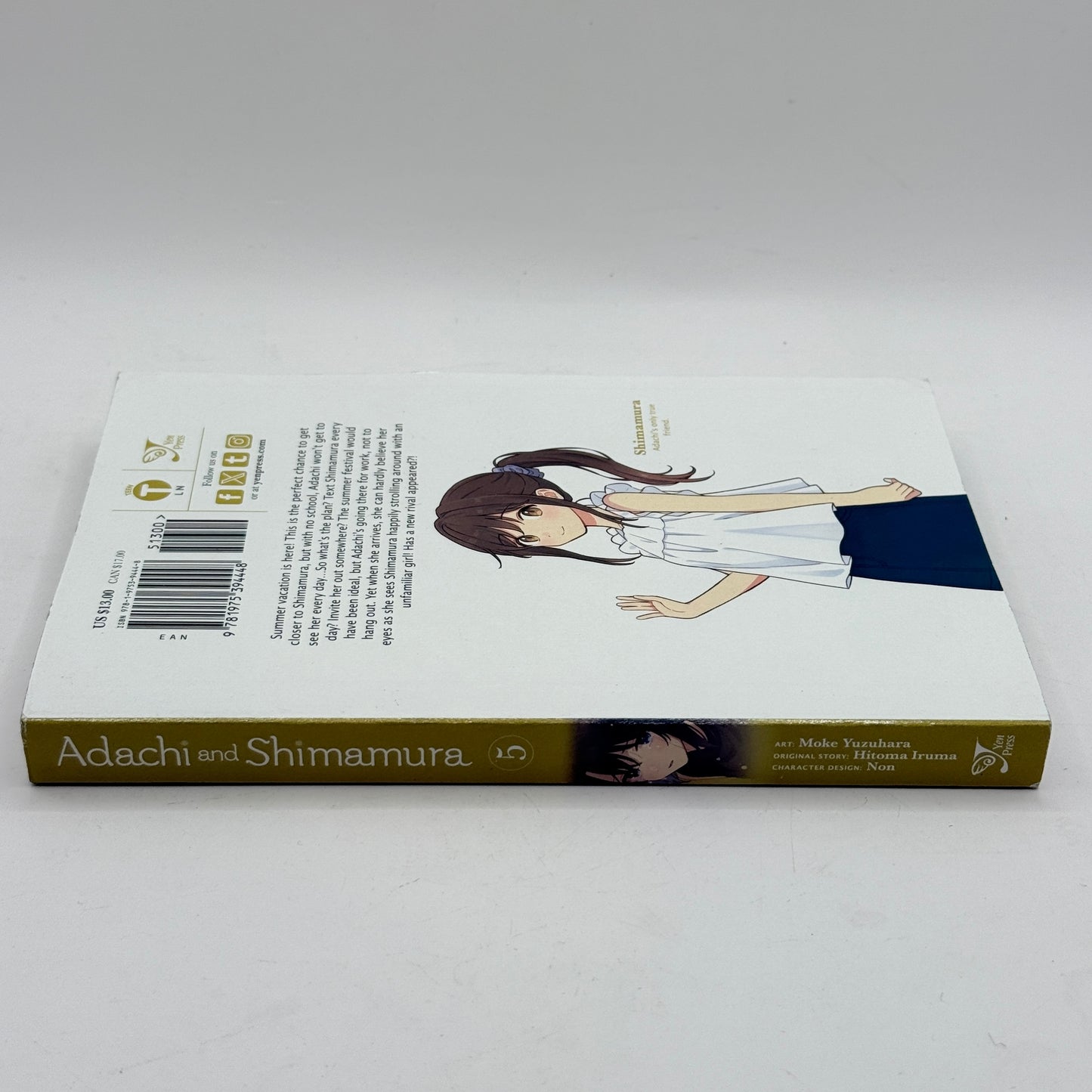 Adachi and Shimamura, Volume 5 by Hitoma Iruma (Original Story) and Moke Yuzuhara (Art)