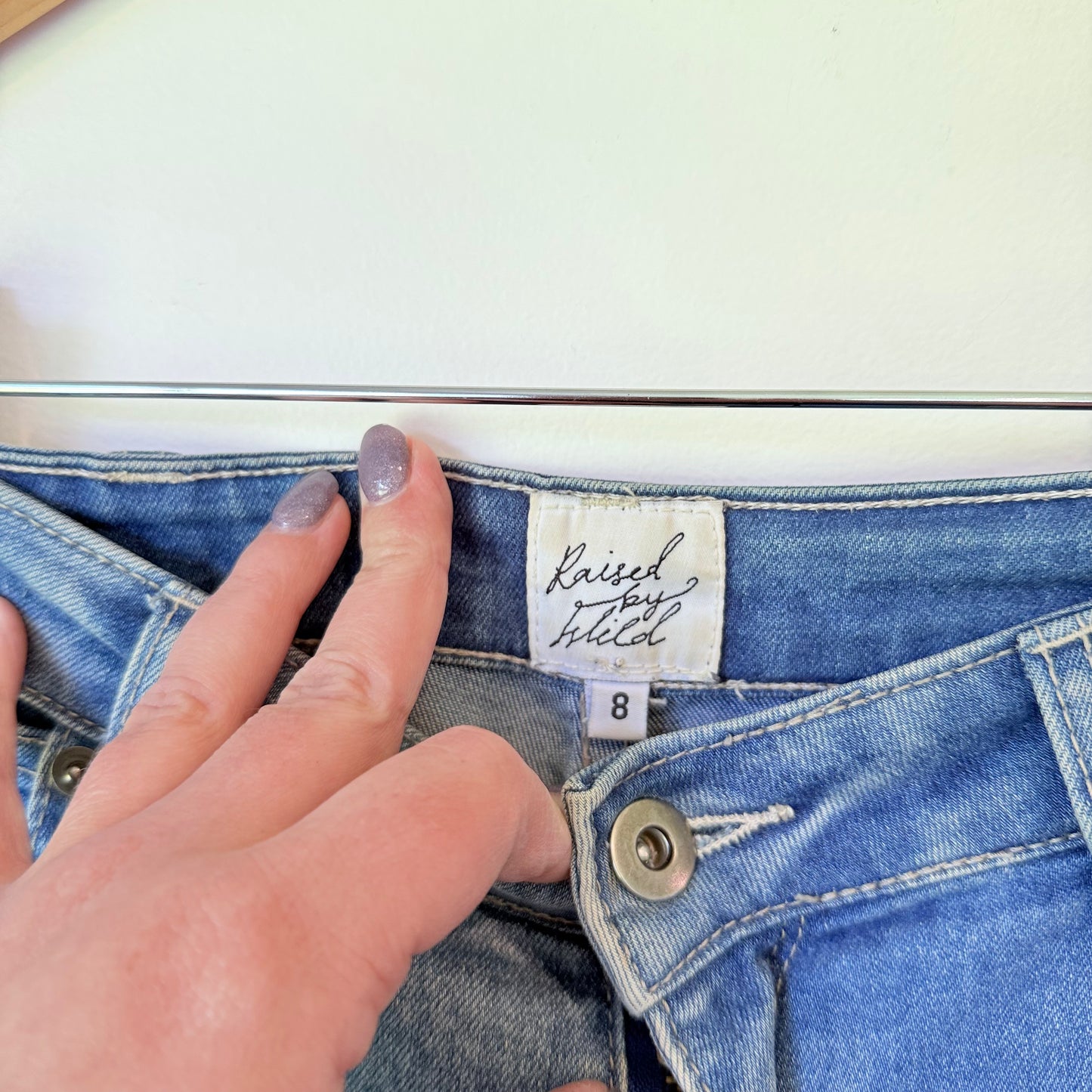 Raised by Wild Size 8 Jeans