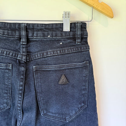 Abrand Jeans Size 26 Blue Denim Jeans with Fray Hem