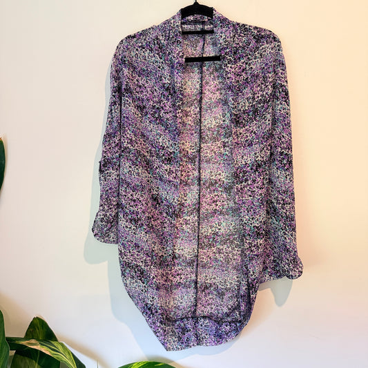 Supre OSFM Patterned Batwing Kimono