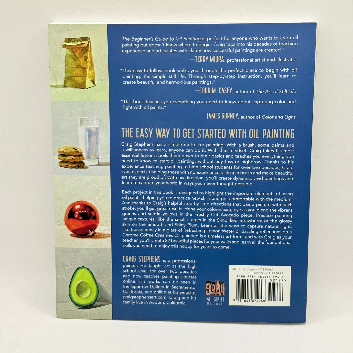 The Beginner's Guide to Oil Painting by Craig Stephens