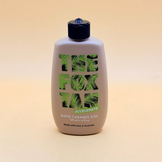 The Fox Tan Rapid Caramel Kiss Tanning Accelerator Lotion 120ml