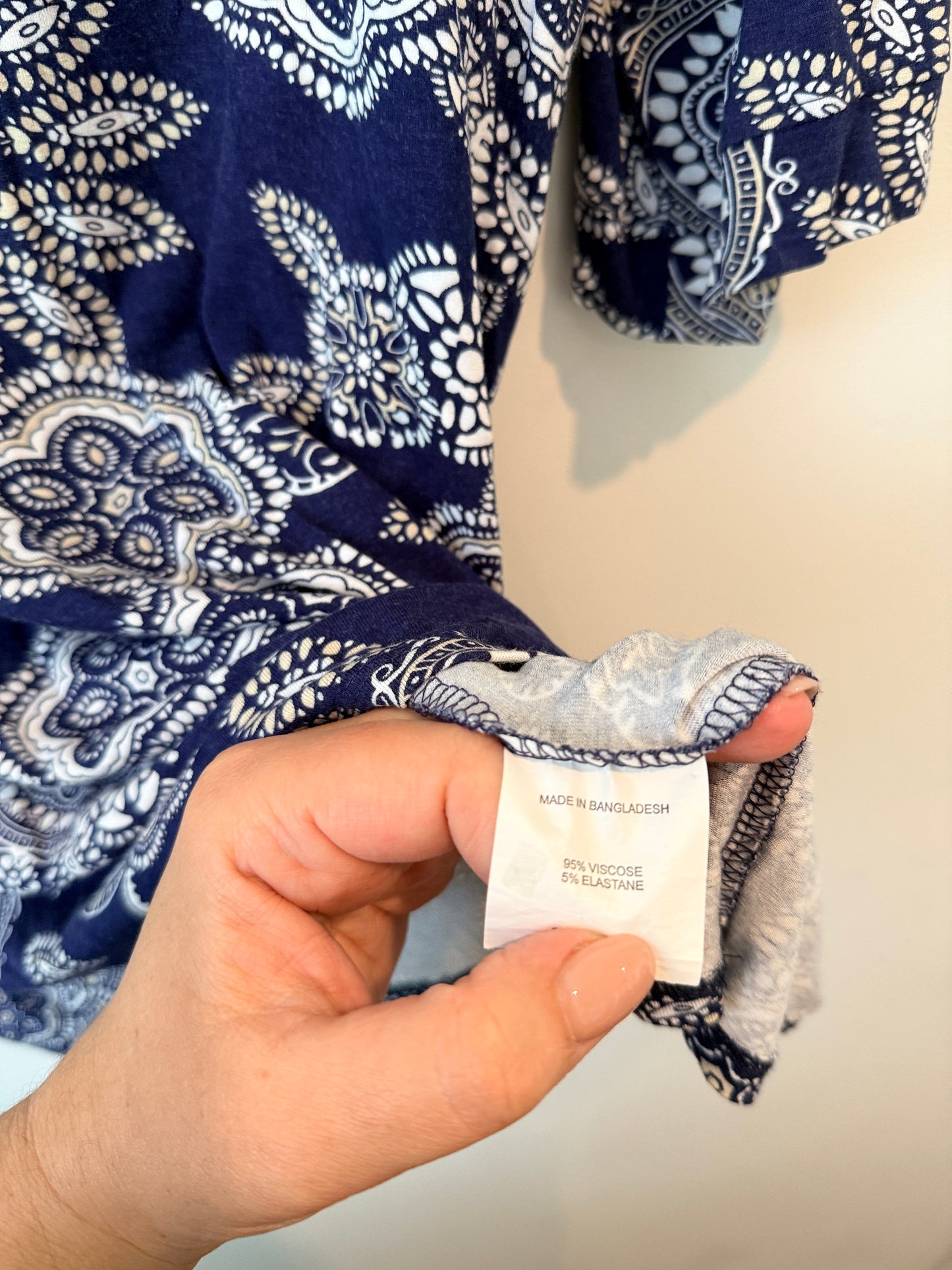 Miller Size 16 Floral Print Top
