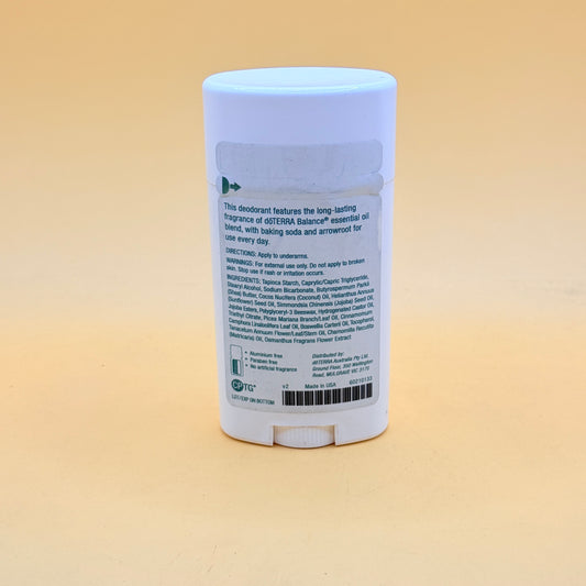 doTERRA Balance Deodorant Grounding Blend Essential Oil 75g