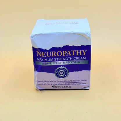 Neuropathy Maximum Strength Cream Nerve Relief & Recovery 100ml