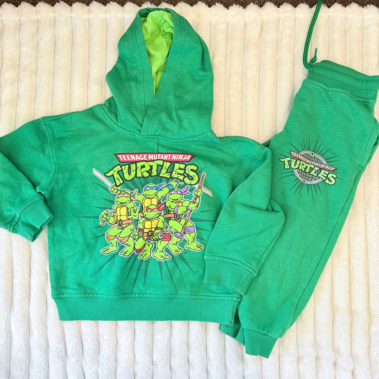Nickelodeon Size 3–4 TMNT Hoodie & Sweatpants Set
