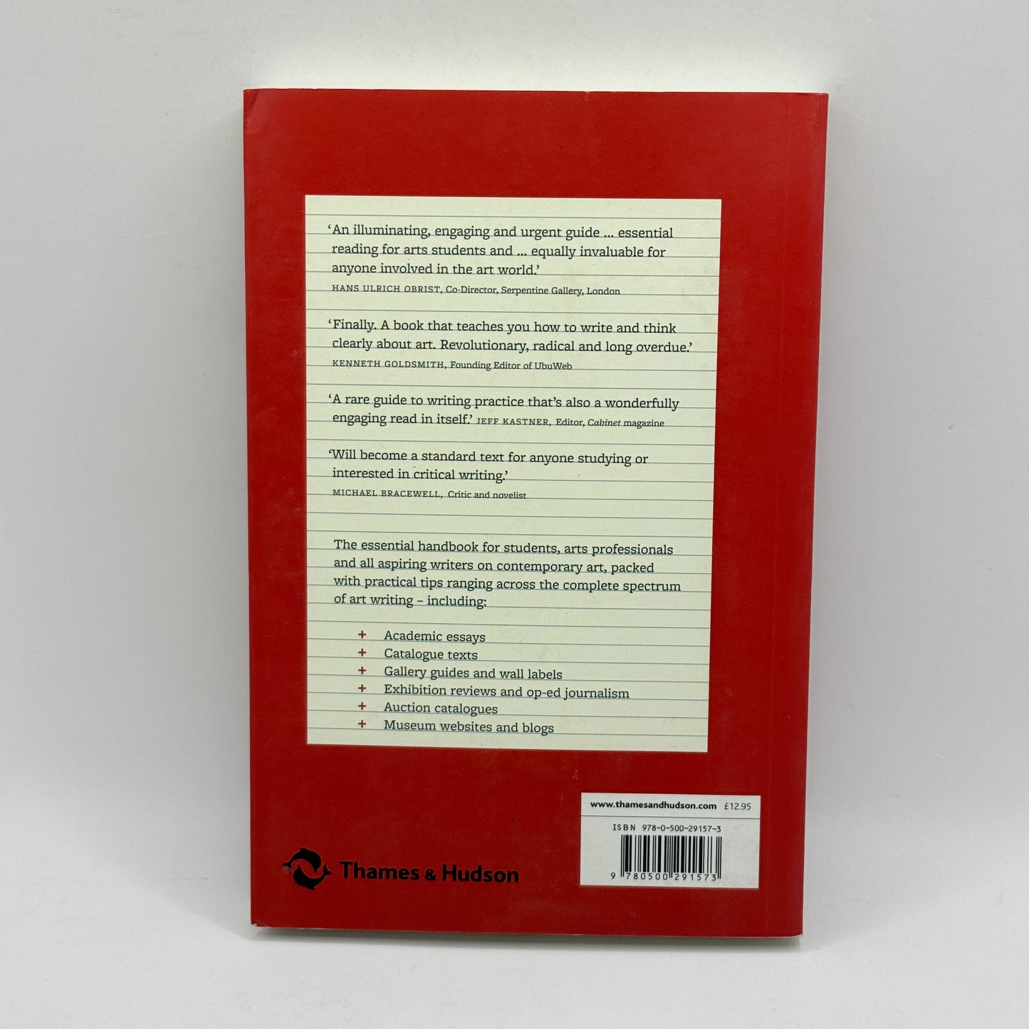 How to Write About Contemporary Art by Gilda Williams