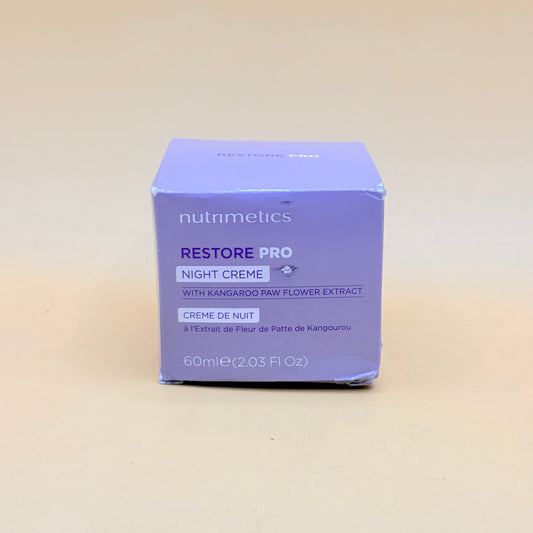 Nutrimetics Restore Pro Night Cream with Kangaroo Paw Flower Extract 60mL