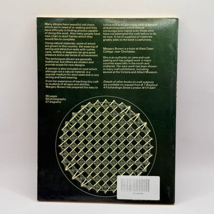 Cane & Rush Seating by Margery Brown