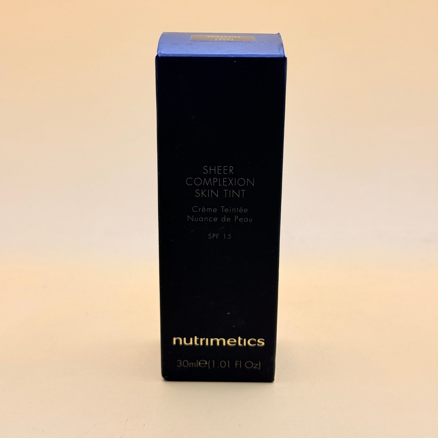 Nutrimetics Sheer Complexion Skin Tint SPF15 Walnut Shade 30mL