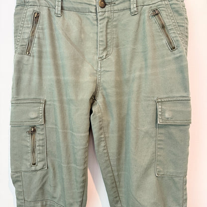 Jay Jays Olive Green Skinny Cargo Pants - Size 8