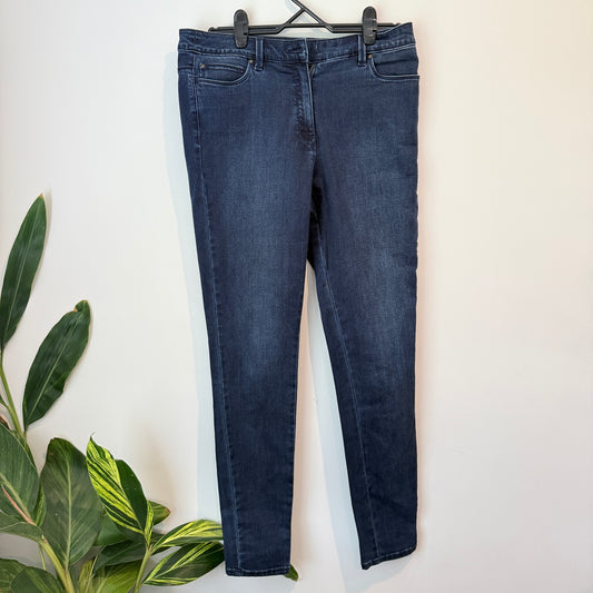 Blue Illusion Dark Blue Jeans - L