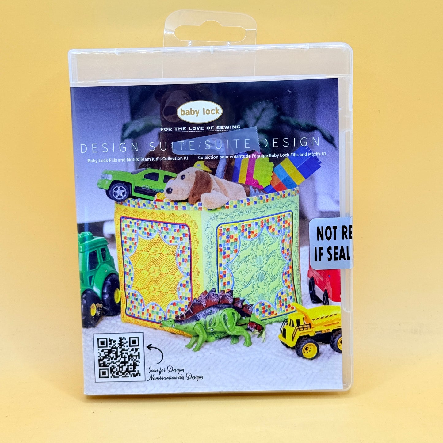 Baby Lock Design Suite Design Collection #1 - Fills & Motifs Team Kids Collection #1