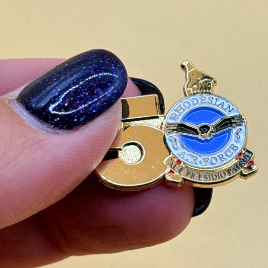 Rhodesian Air Force 50th Anniversary Lapel Pin