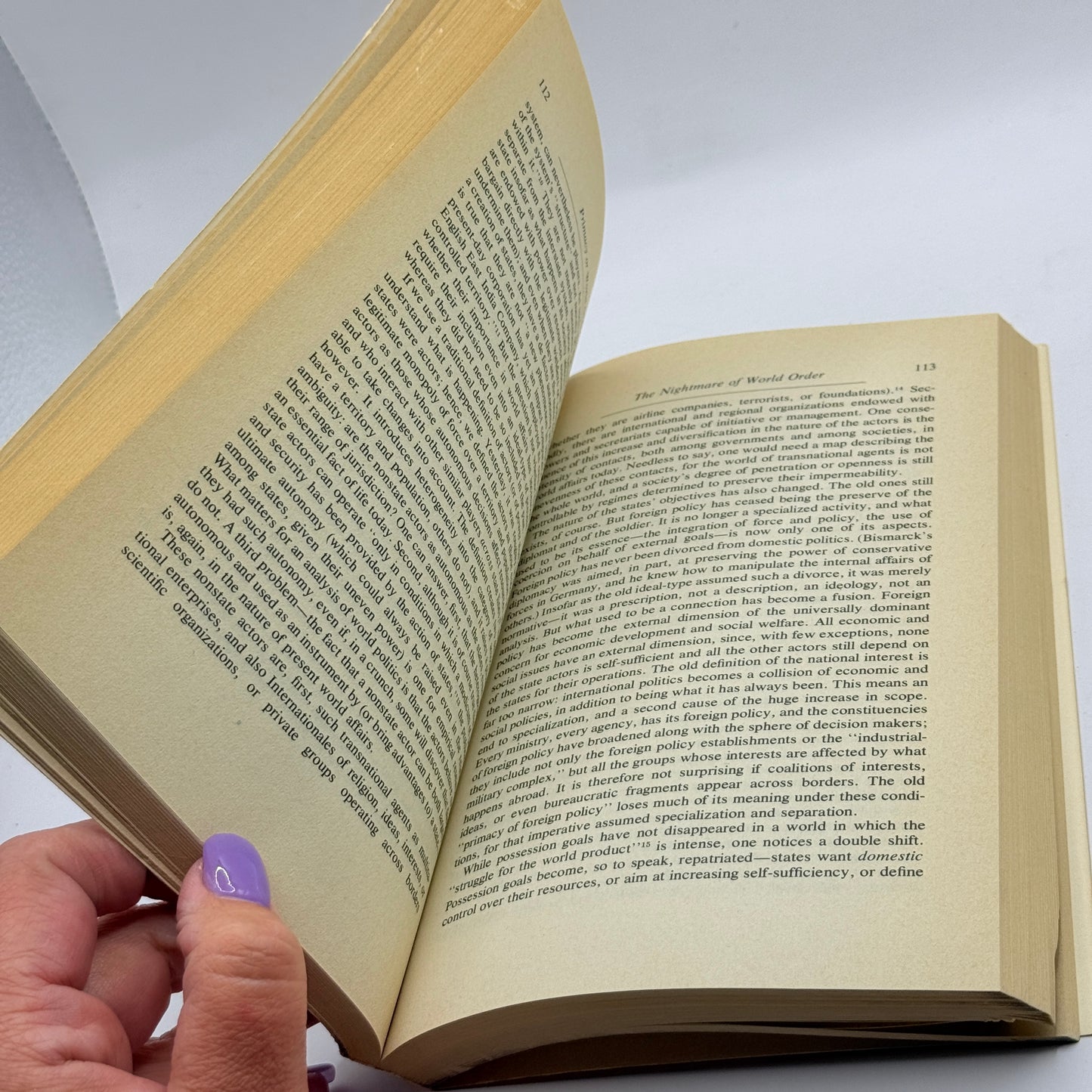 Primacy or World Order by Stanley Hoffmann