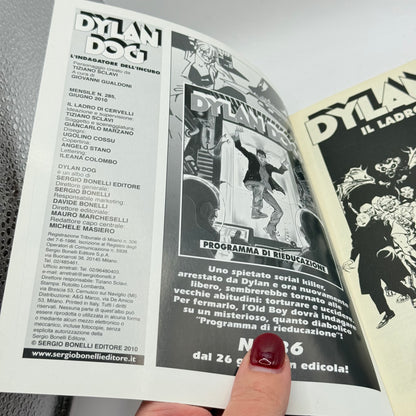 Dylan Dog: Il Ladro di Cervelli (No. 285) in Italian