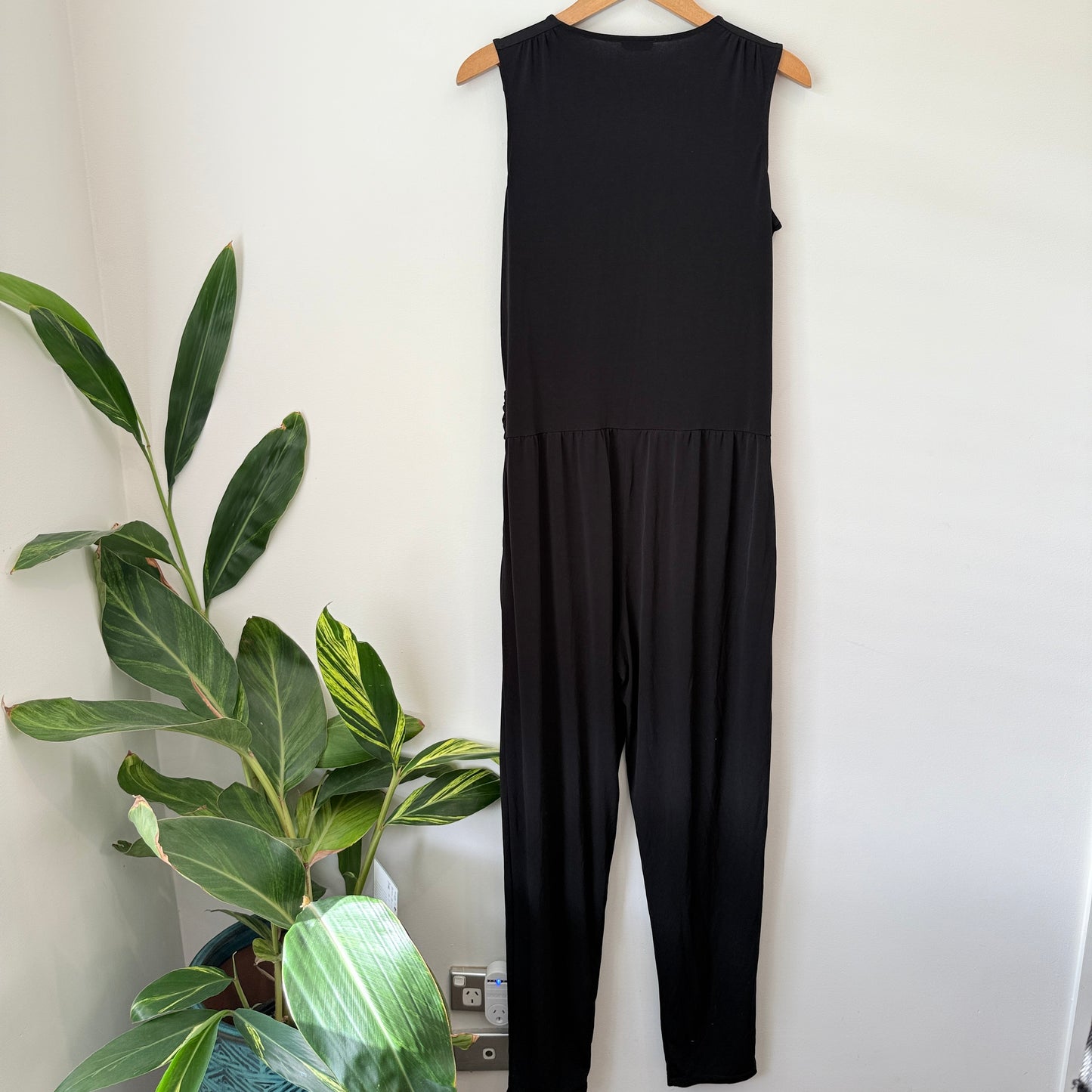 ESPRIT COLLECTION Jumpsuit Black Surplice - Size L