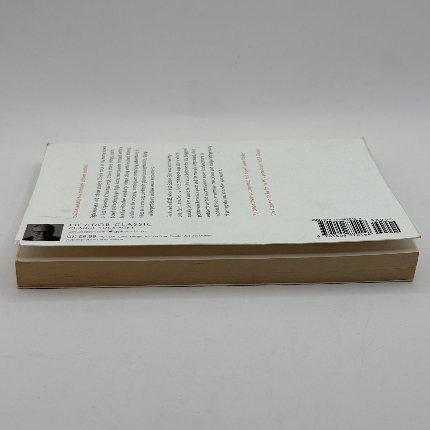 Less Than Zero by Bret Easton Ellis