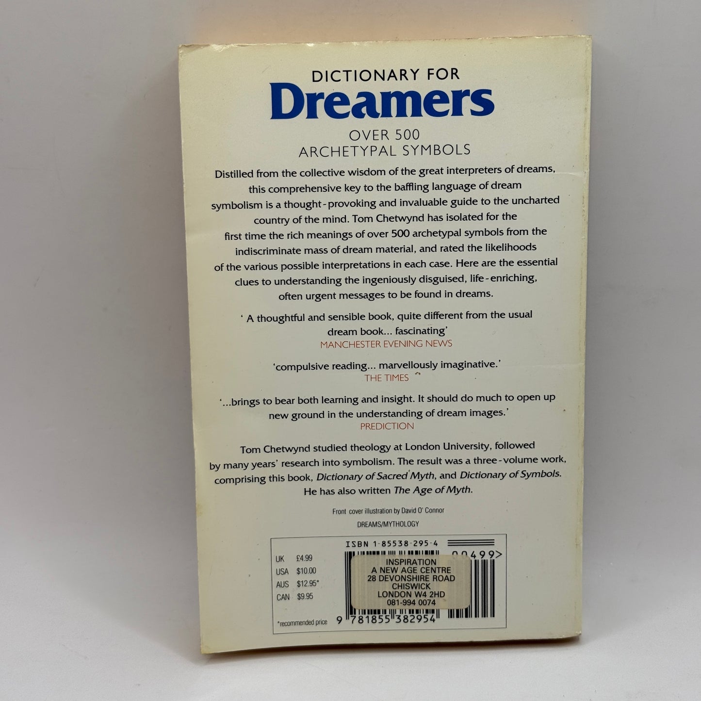 Dictionary for Dreamers by Tom Chetwynd