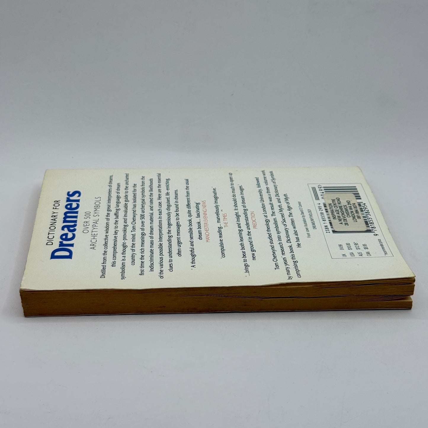 Dictionary for Dreamers by Tom Chetwynd