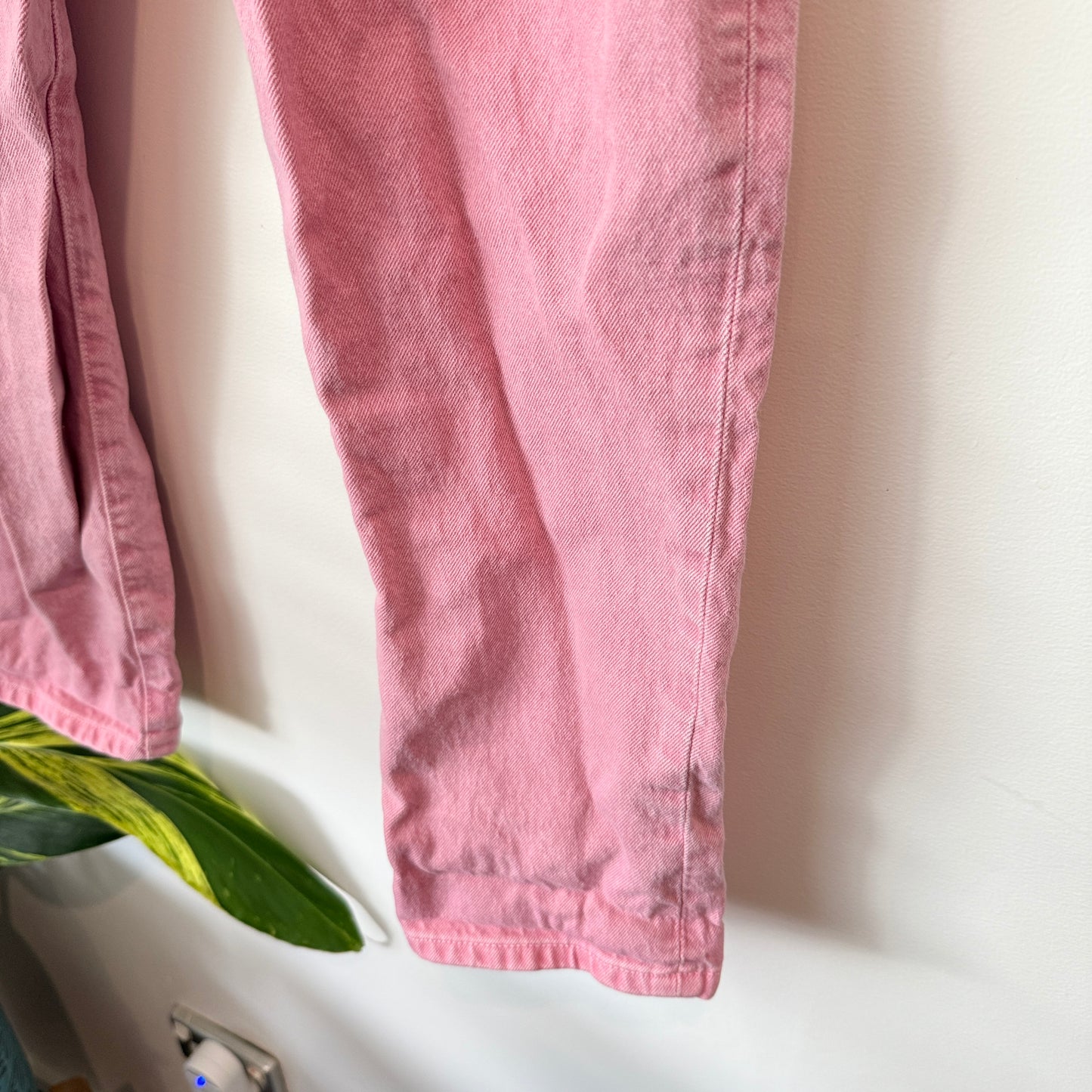 ZARA Pants Pink Straight Leg Jeans - Size 6