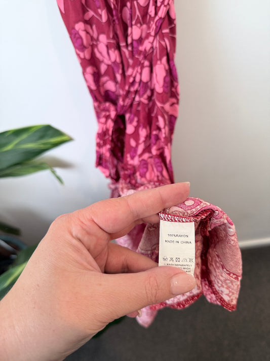 Pink Diamond Size L Maxi Sundress