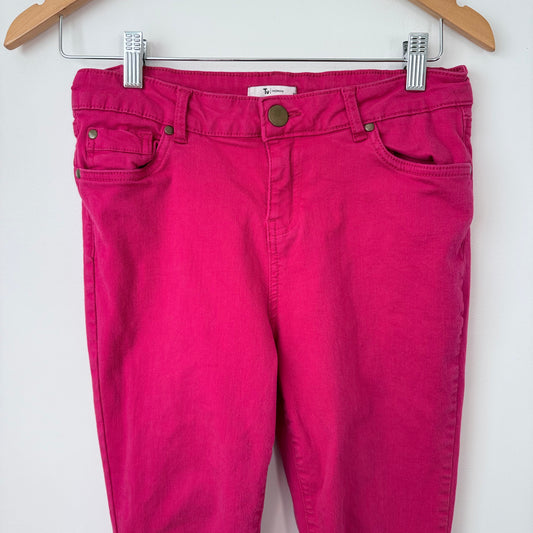 Tu Woman Size 10L Pink Skinny Jeans