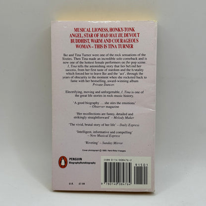I, Tina by Tina Turner (with Kurt Loder)