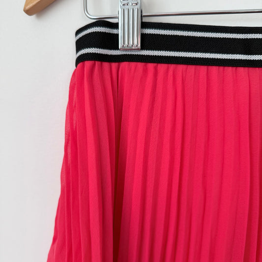 Mirrou Size 8 Pleated Chiffon Skirt