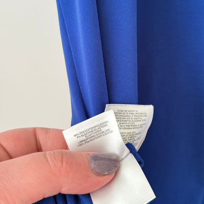 Nine West Size XL Blue Sleeveless Blouse