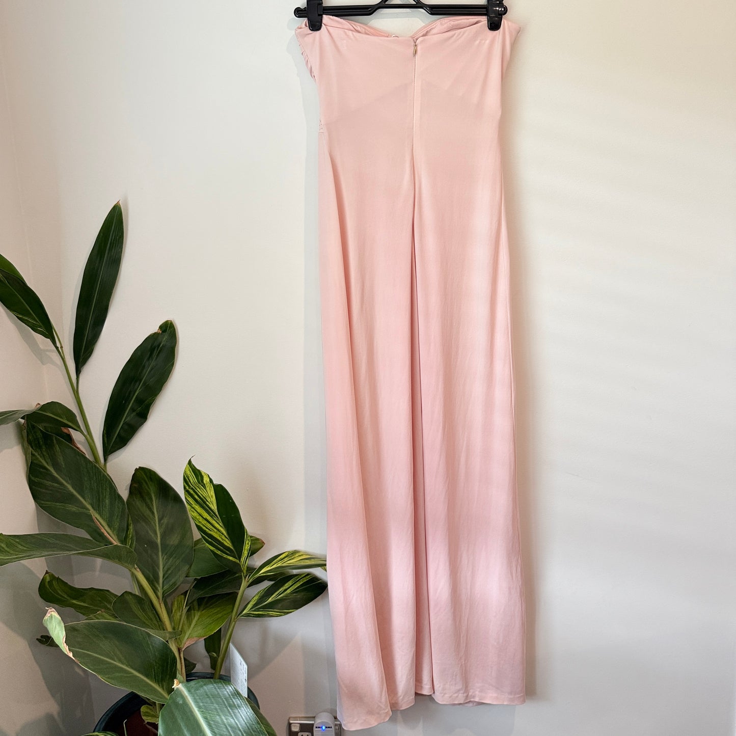 Light Pink Strapless Maxi Dress - U/Arm 39cm
