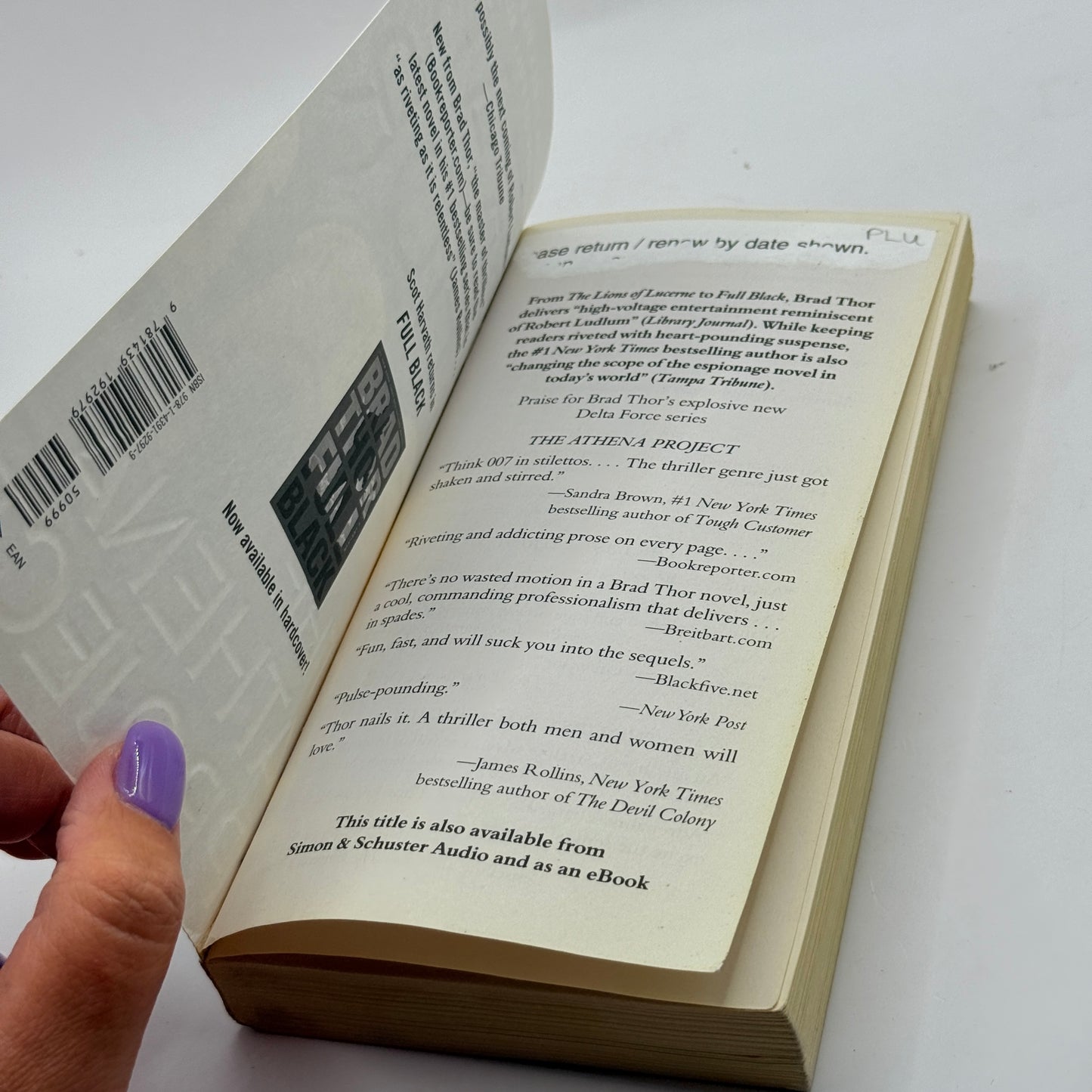 The Athena Project by Brad Thor