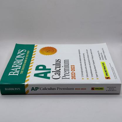 Barron’s AP Calculus Premium 2022–2023