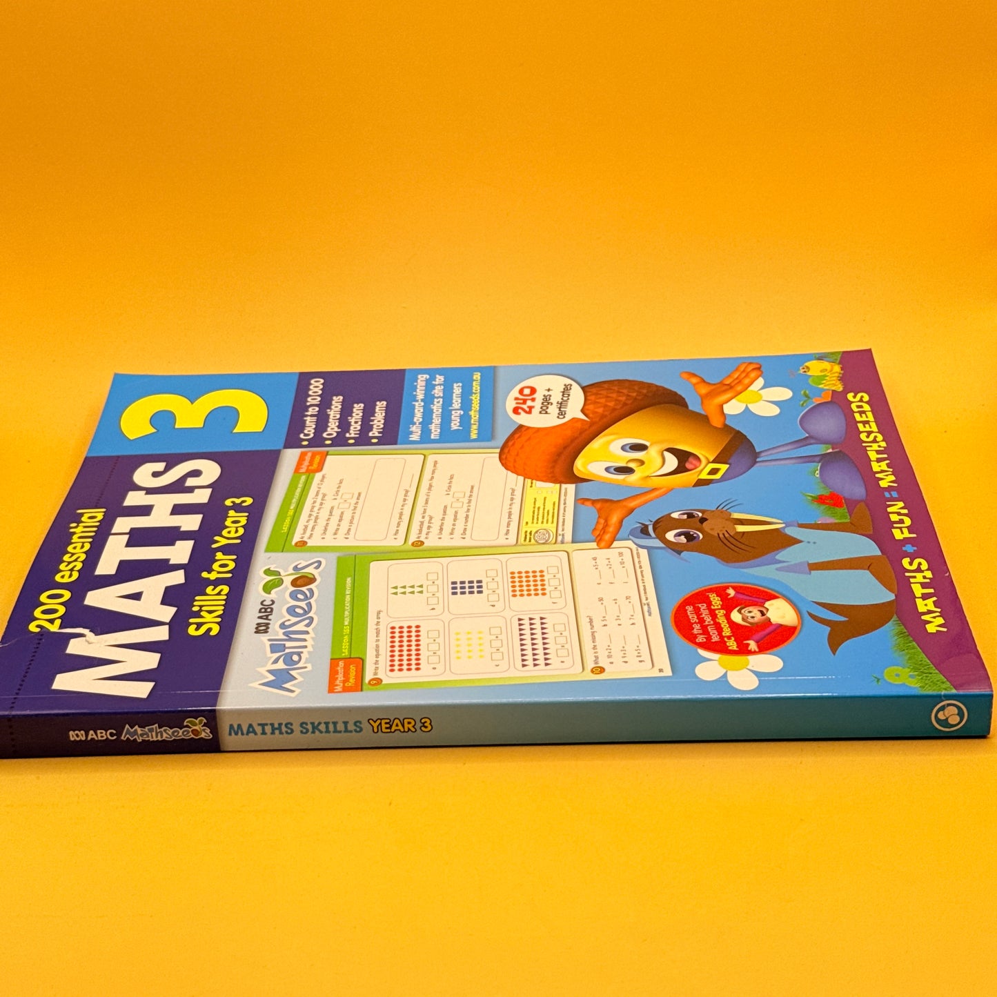 200 Essential Maths Skills for Year 3 by ABC Mathseeds
