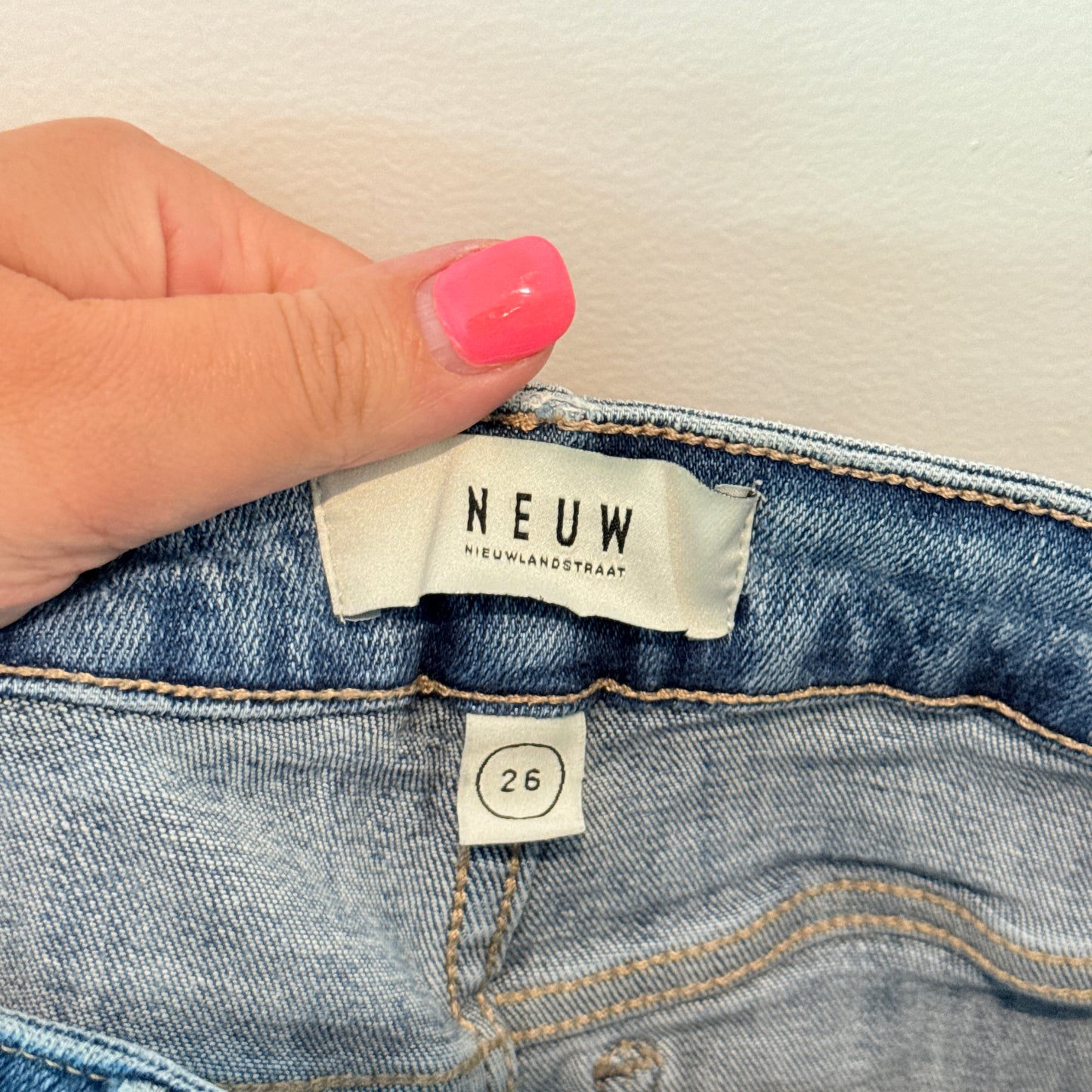 NEUW Marilyn Skinny Pavement Blue Jeans - Size 26