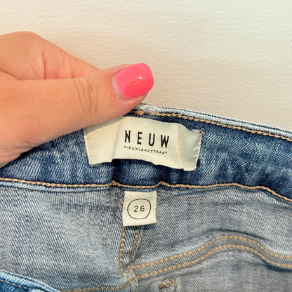 NEUW Marilyn Skinny Pavement Blue Jeans - Size 26
