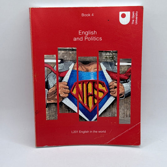 English and Politics by Philip Seargeant (Open University – Book 4)