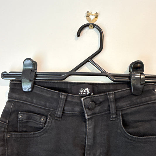 Dotti denim Jeans Black Distressed Skinny - Size S