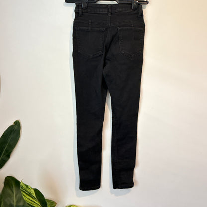 Dotti denim Jeans Black Distressed Skinny - Size S