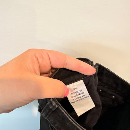 Dotti denim Jeans Black Distressed Skinny - Size S