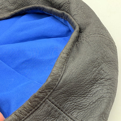 Leather Beret Grey – One Size