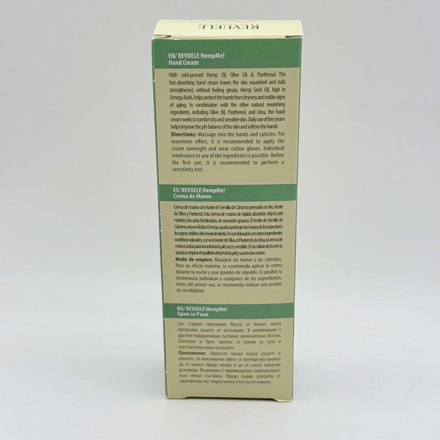 Revuele Hemp Me! Hand Cream 80ml