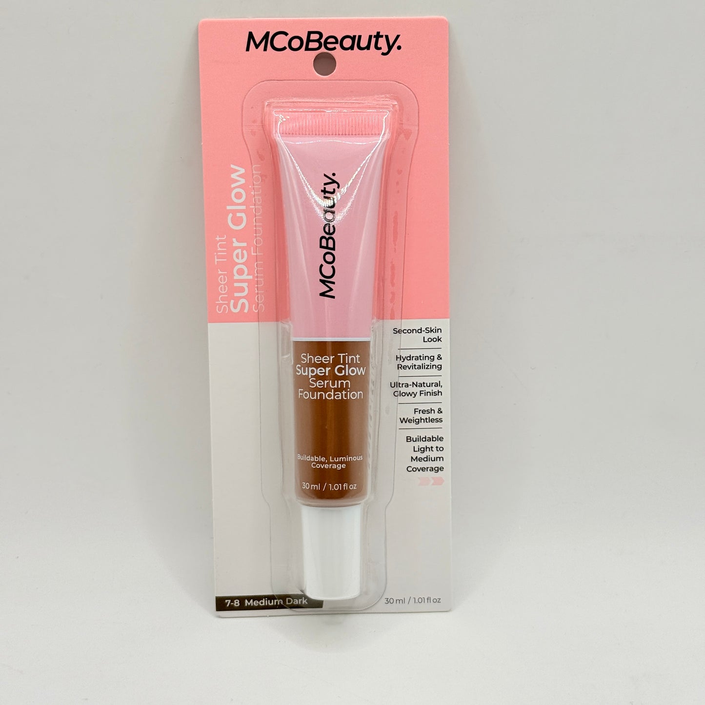 MCoBeauty Sheer Tint Super Glow Serum Foundation 30ml